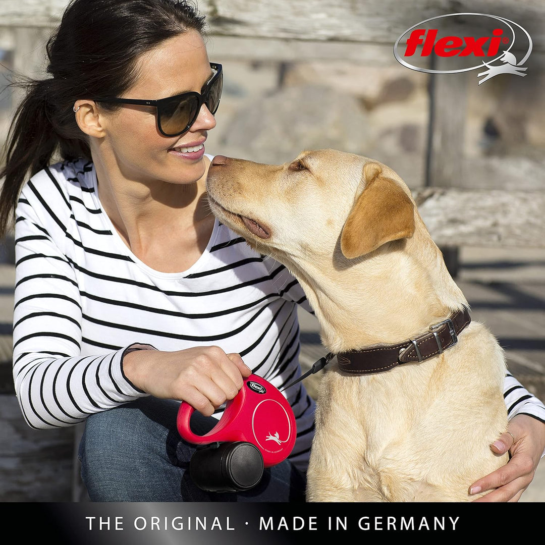 flexi® Classic S Gurt 5 m schwarz, Roll-Leine für Hunde bis 15 kg S: 5m (max. 15kg) Schwarz, S: 5m (