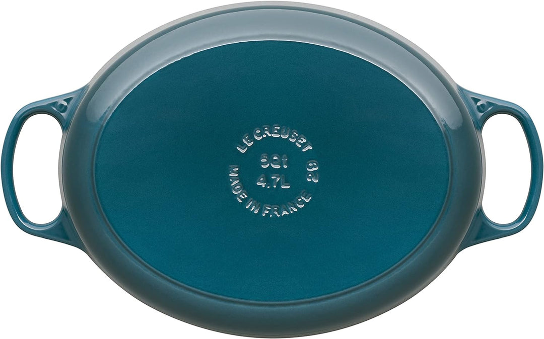 Le Creuset Signature Gusseisen-Bräter mit Deckel, Ø 27 cm, Oval, Für alle Herdarten und Induktion ge