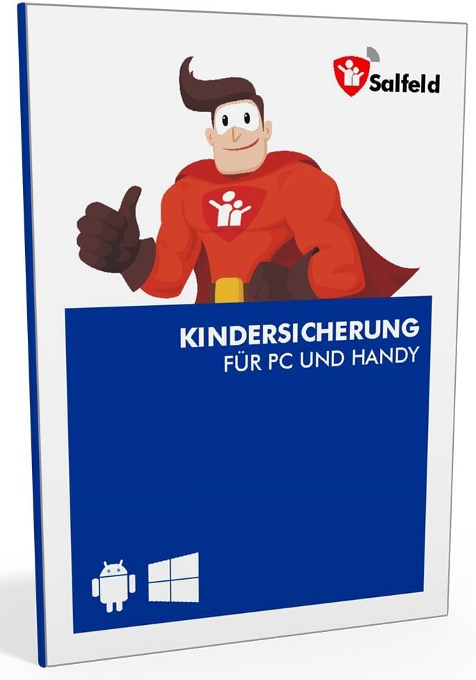 Salfeld Kindersicherung: Windows und Android Handy Kinderschutz Jugendschutz App mit Überwachung Zei