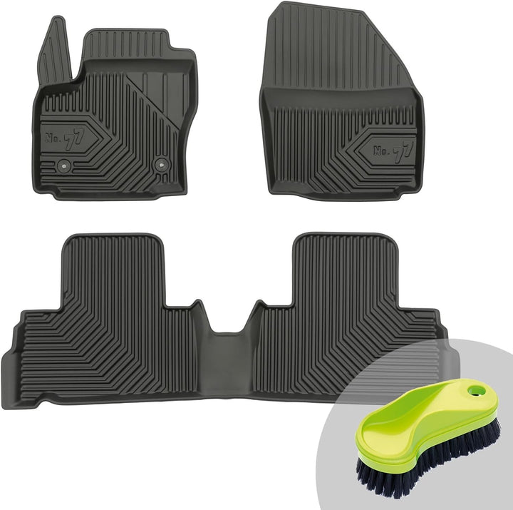FROGUM No.77 Gummimatten Ganzjahresset von Auto Fussmatten Autofussmatten für Ford Galaxy II 2009-20