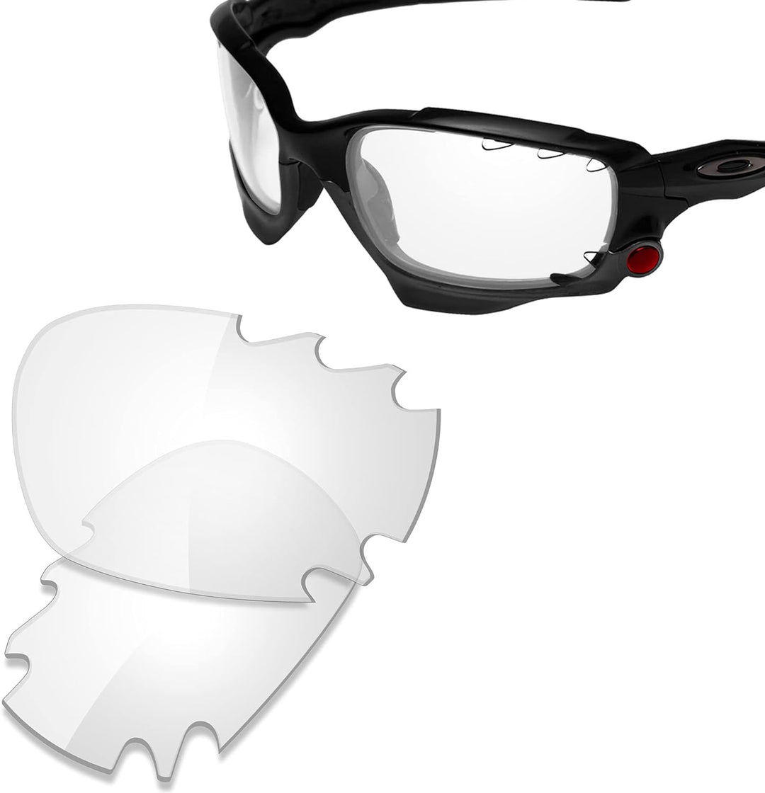 Saucer Premium Ersatzgläser für Oakley Jawbone Vented Racing Jacket Sonnenbrillen High Defense - Hd