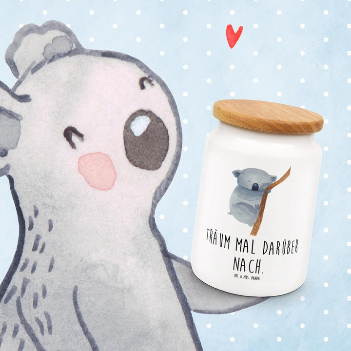 Mr. &amp; Mrs. Panda gebäckdose Koalabär - Geschenk, aufbewahrungsbehälter, Teedose, Frischhaltedose, Tr