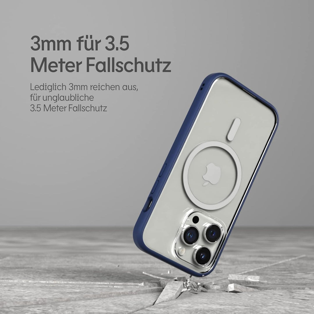 RhinoShield Modulares Case kompatibel mit MagSafe für [iPhone 14 Pro Max] | Mod NX - Überragender Ma