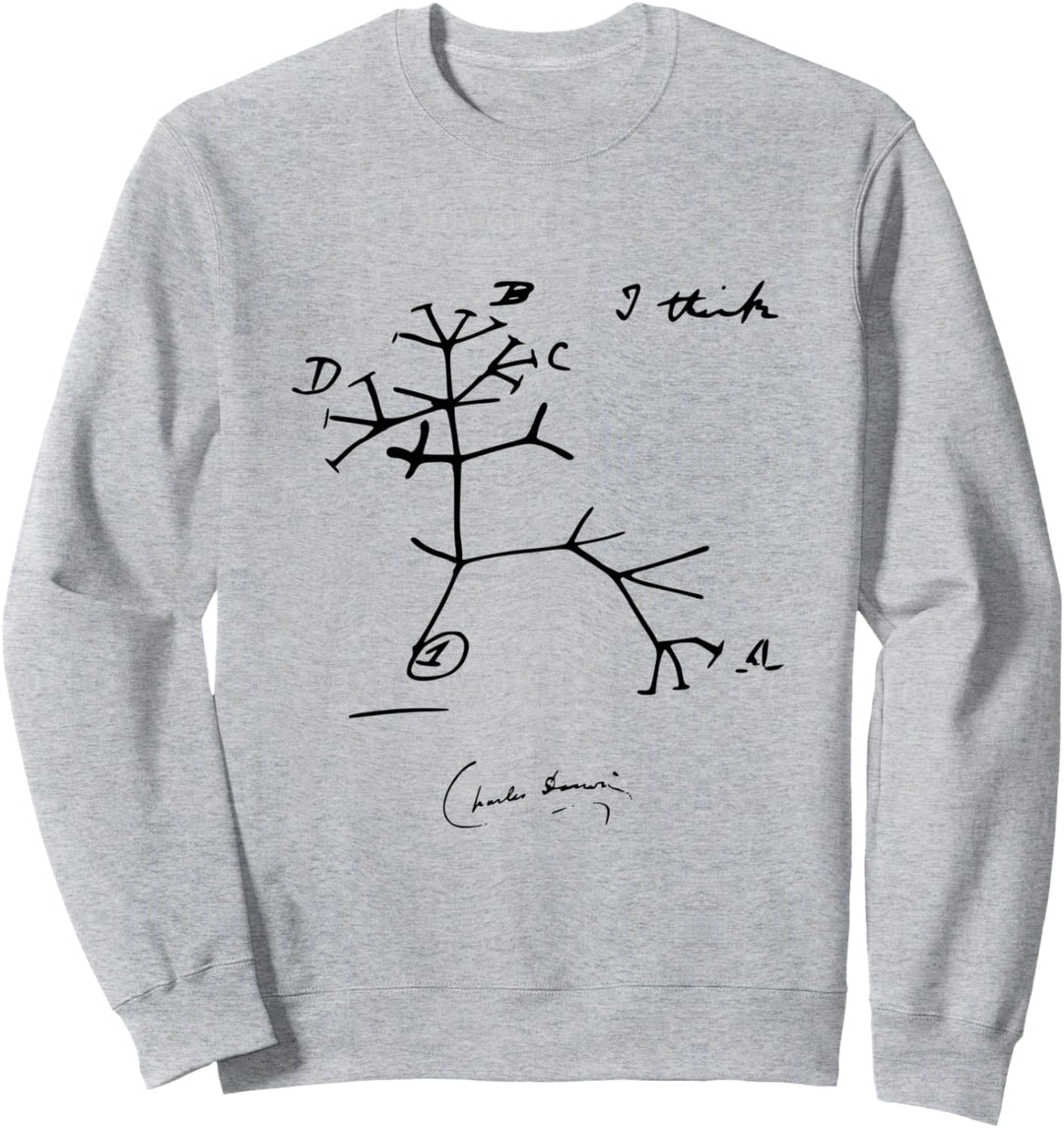 Darwin Lebensbaum Ich denke, Charles Darwin Sweatshirt