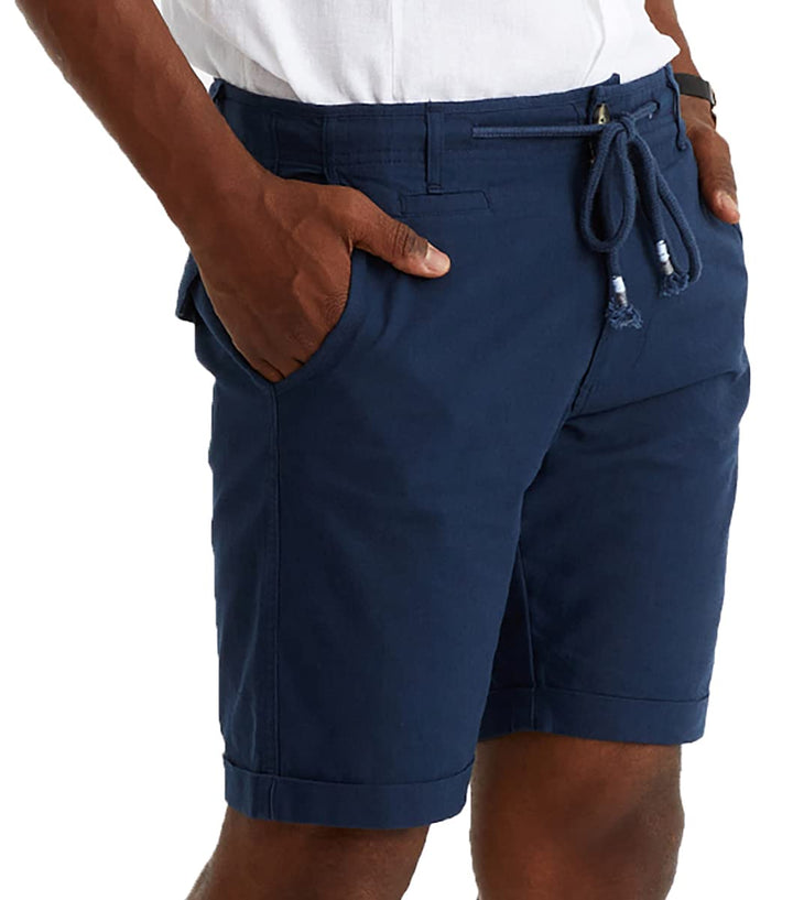 Leif Nelson kurze Hose Herren Bermuda Leinen Shorts Leinenhose Stoffhose Leinenshorts Männer Sommerh