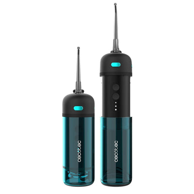 Cecotec Tragbarer Zahnreiniger Toothcare Jet Splash. Kompakter und leichter Reise-Irrigator mit 3 Mo