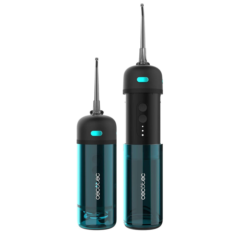 Cecotec Tragbarer Zahnreiniger Toothcare Jet Splash. Kompakter und leichter Reise-Irrigator mit 3 Mo