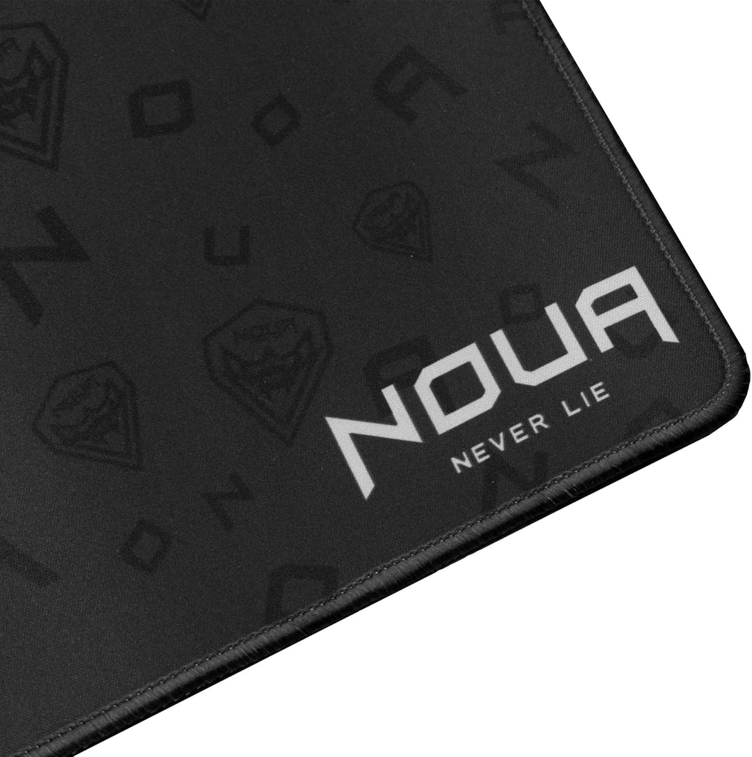 Noua Origin Gaming-Mauspad, XXL, 687 x 270 x 2 mm, bequemes Mousepad mit genähten Kanten für Maus un