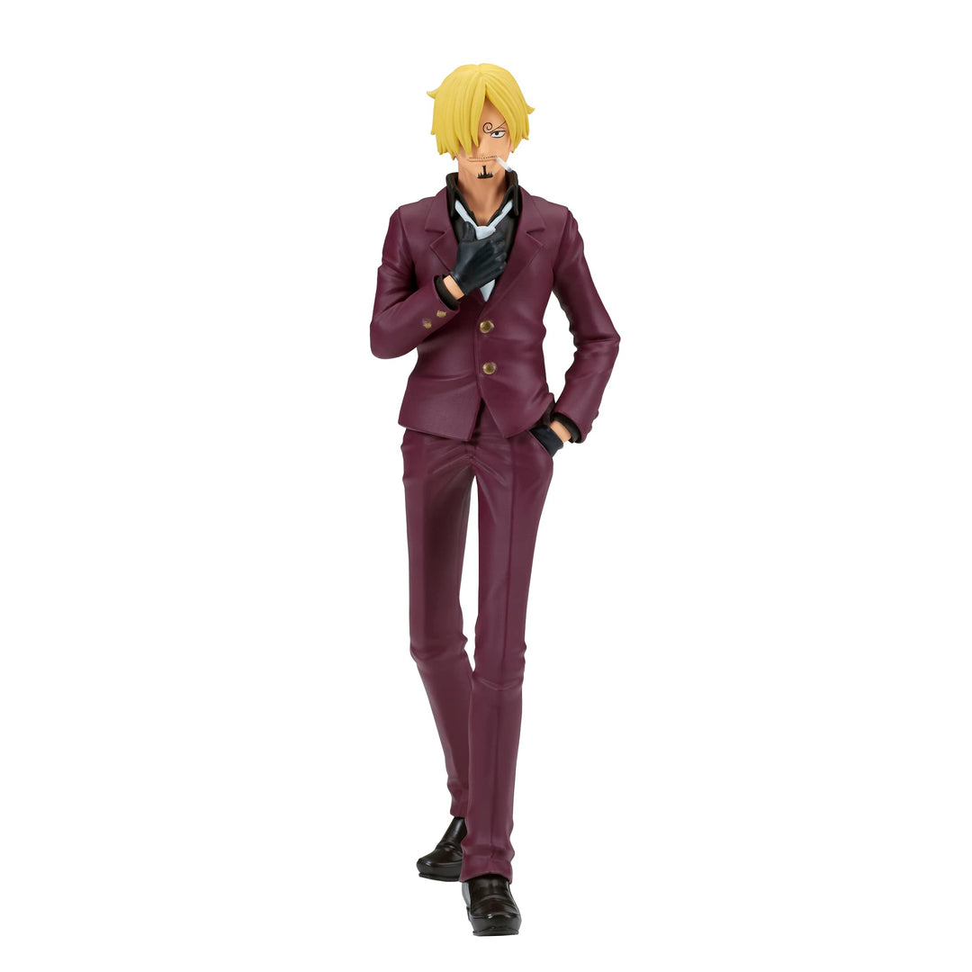 BANPRESTO Sanji One Piece Actionfigur The Shukko, 17 cm, Mehrfarbig BP88184