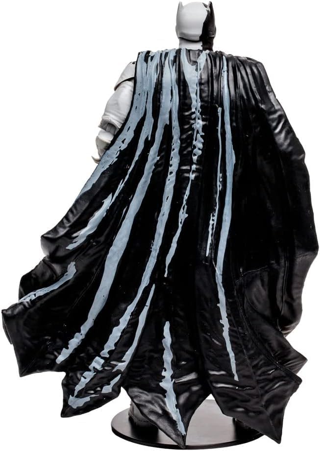 McFarlane DC Direct Actionfigur & Comic Black Adam Batman Line Art Variant (Gold Label) (SDCC) 18 cm