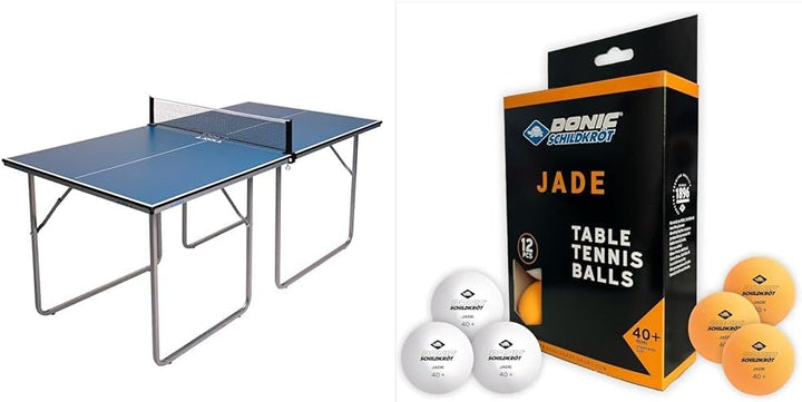 JOOLA Midsize Tischtennisplatte, Freizeittisch, Tischtennistisch inklusive Tischtennisnetz Bundle mi