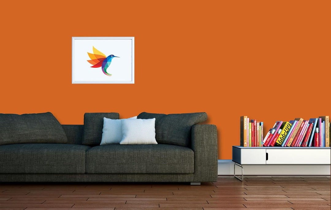 RyFo Colors Bunte Wandfarbe Manufakturweiss Aprikose 3l - weitere Orange Farbtöne und Grössen erhält
