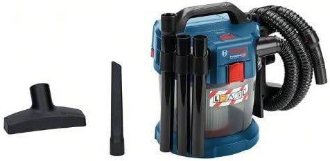 Bosch Professional 18V System Akku Staubsauger GAS 18V-10 L (ohne Akkus und Ladegerät, mit Flachfalt