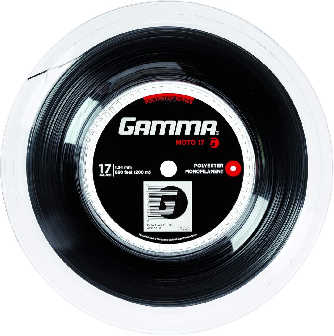 Gamma Moto Rolle Schwarz 17 (1.24mm), Schwarz 17 (1.24mm)