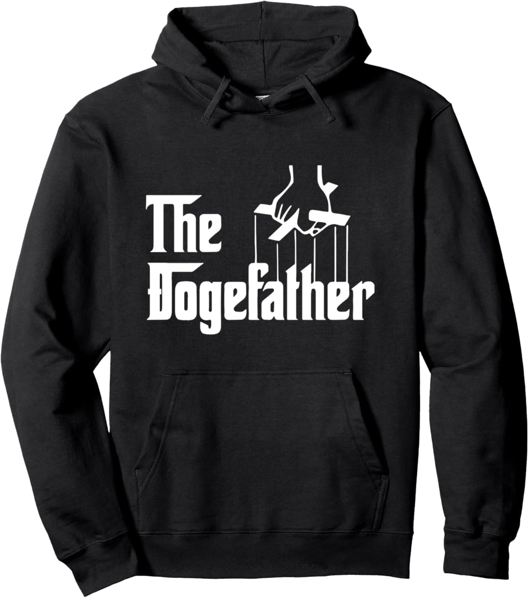 The Dogefather Fun Dogecoin Crypto Pullover Hoodie