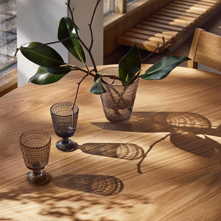 Iittala 1051136 Kastehelmi 2-er Set Gläser, 26cl, leinen, Glas 26 cl Leinen, 26 cl Leinen
