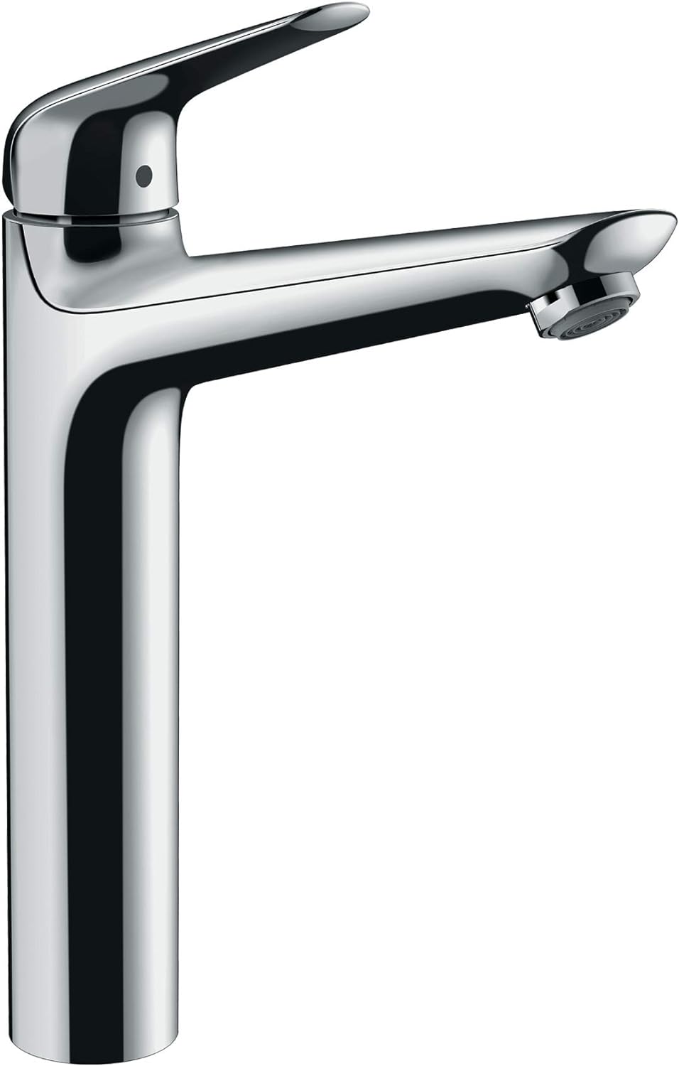 hansgrohe Wasserhahn Novus wassersparende Armatur (Auslauf Höhe 230mm ohne Ablaufgarnitur) Chrom Chr