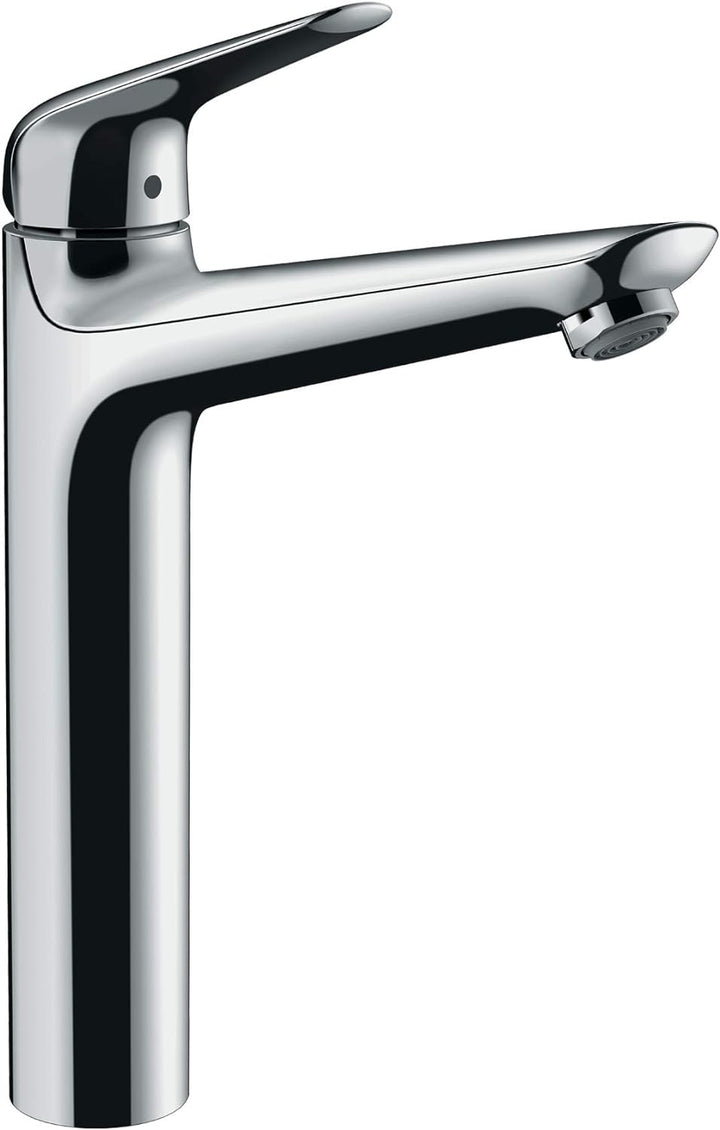 hansgrohe Wasserhahn Novus wassersparende Armatur (Auslauf Höhe 230mm ohne Ablaufgarnitur) Chrom Chr
