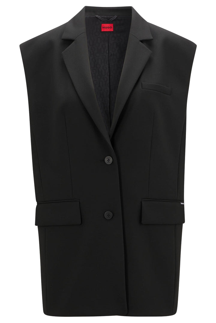 HUGO Damen Aneris Jacket 34 Black1, 34 Black1