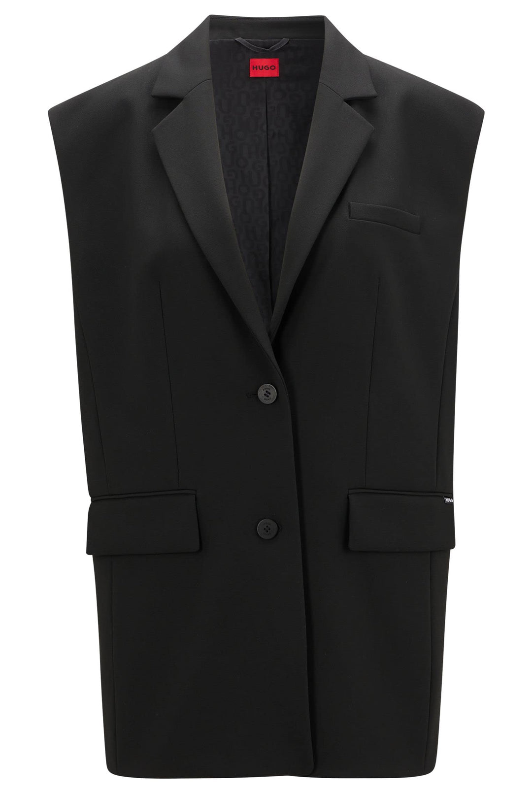 HUGO Damen Aneris Jacket 38 Black1, 38 Black1