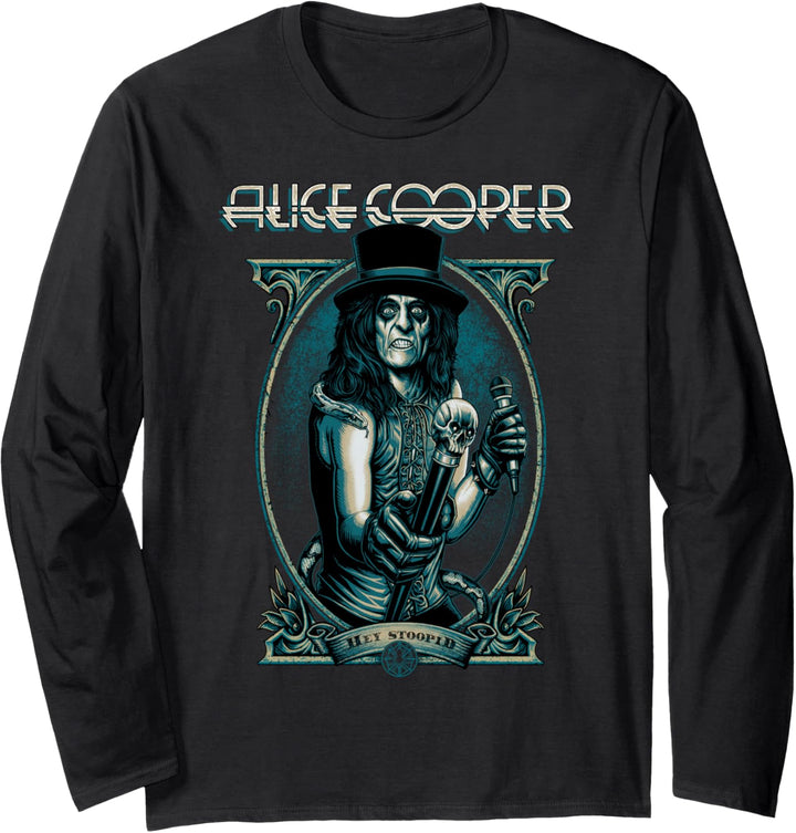 Alice Cooper – Hey Stoopid Portrait Blue Langarmshirt