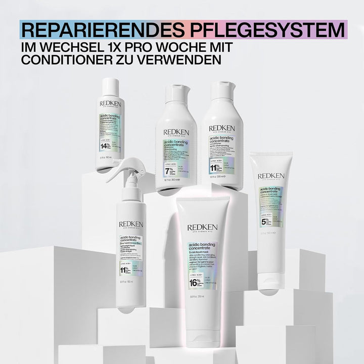 Redken Haarmaske, Pflege-Allrounder mit Zitronensäure und Bonding Care Komplex, Stärkt das Haar und