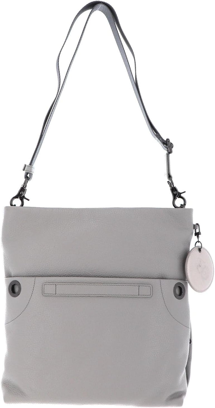 Mandarina Duck Damen Mellow Leather Umhängetasche Pearl, Pearl