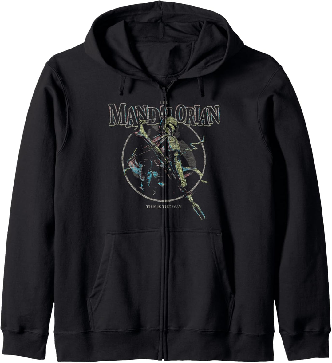 Star Wars Mandalorian Pastel Pop Mando Kapuzenjacke