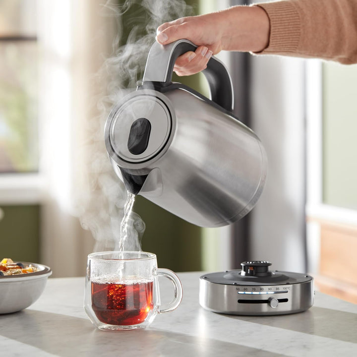 KitchenAid Wasserkocher mit Temperatureinstellung von 50 bis 100°C | Teekocher mit Temperaturanzeige