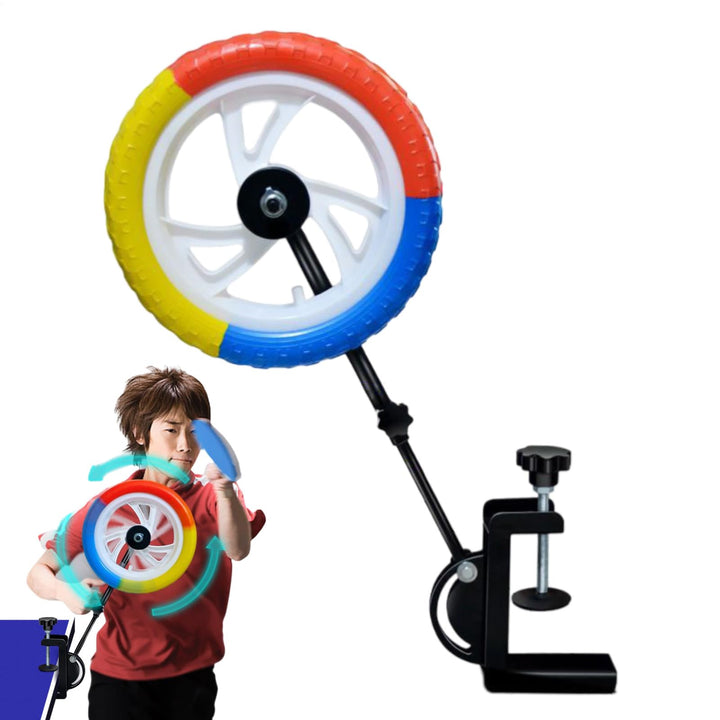 -Trainingsgerät – Tischtennis Hilfe Für Einhand Koordination | Bewegungsübung Mit Spin-Rad | -Loop S
