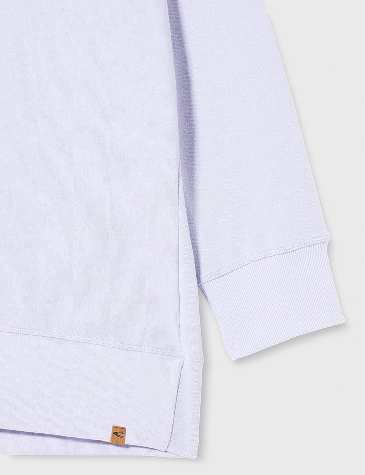 camel active Damen Hoodie in Leichter Sweat-Qualität M Lavendel, M Lavendel