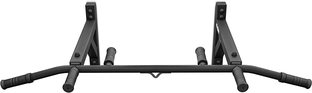 Hop-Sport Multigriff Klimmzugstange für Wandmontage HS-2004K – Profi Fitness Pull Up Bar mit 6 rutsc