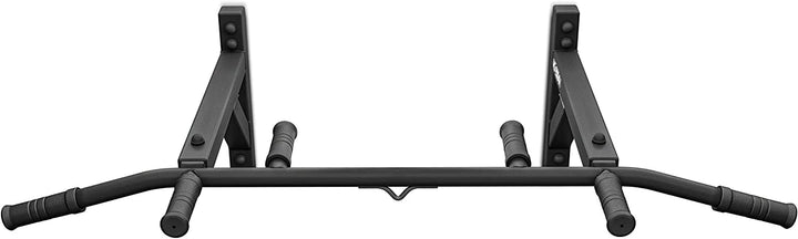 Hop-Sport Multigriff Klimmzugstange für Wandmontage HS-2004K – Profi Fitness Pull Up Bar mit 6 rutsc