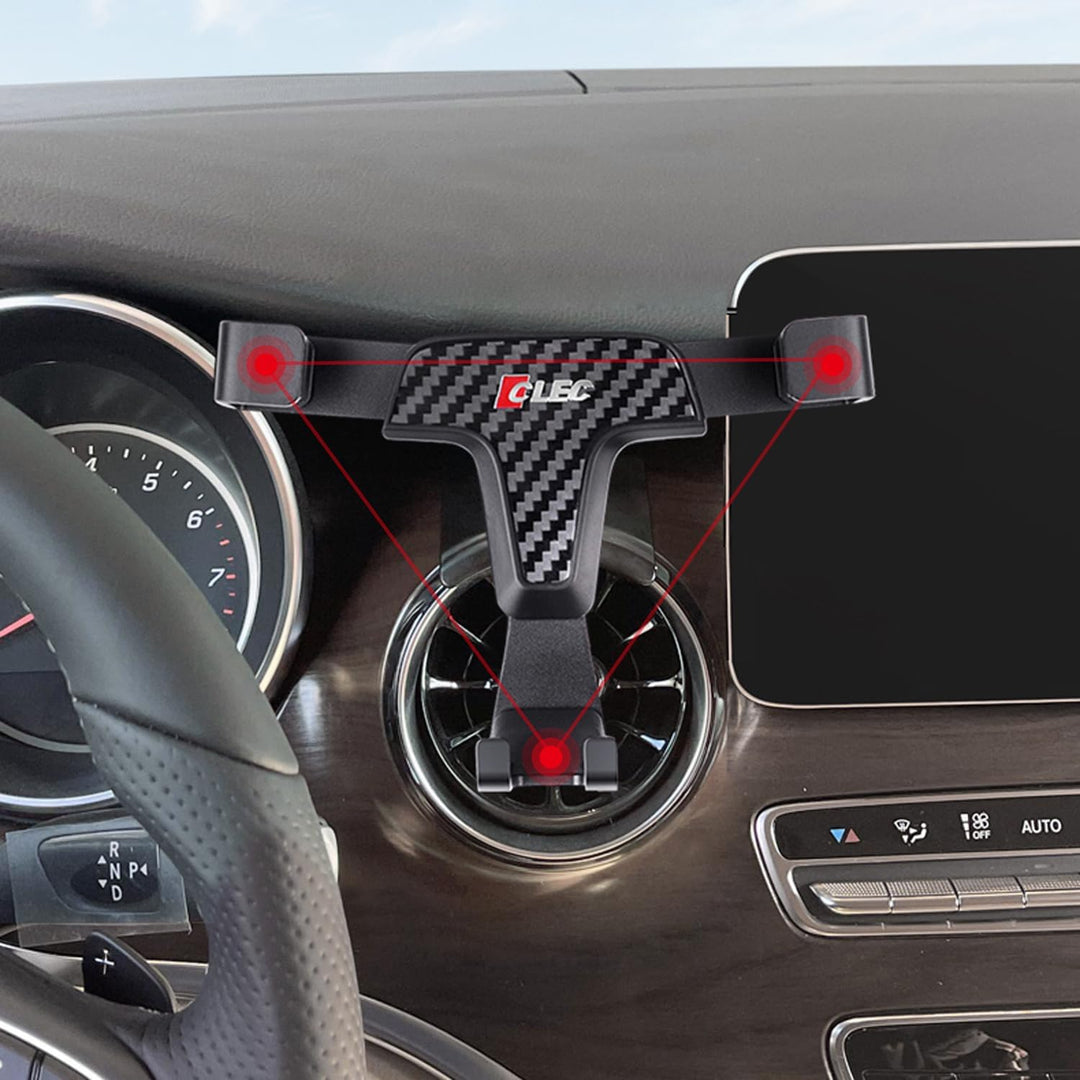 HIGH FLYING für V-Klasse 2015-2023 Handyhalterung Handyhalter Auto Lüftung KFZ Halterung, Nur für de