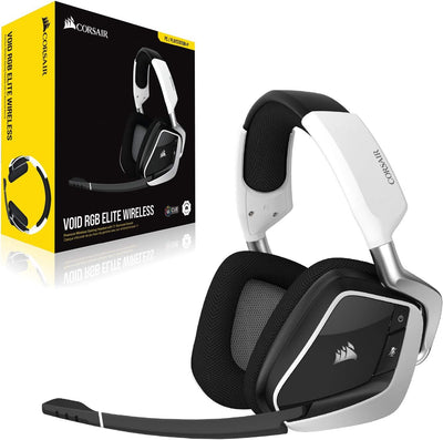 Corsair VOID ELITE Wireless-Gaming-Headset (virtueller 7.1-Surround-Sound, 2,4-GHz-WLAN mit geringer