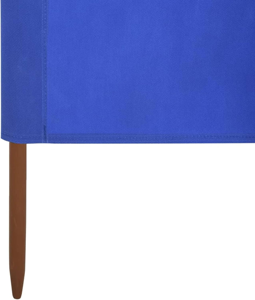 Homgoday 6 Paneele Windschutz Stoff 800x80cm Azurblau Camping Windschutz Blocker Windblocker Garten