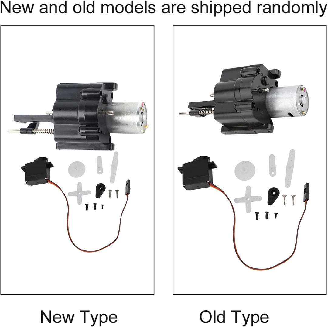 Dilwe Speed Gearbox Shift Servo, Metall Speed Gearbox Shift Servo Upgrade Teile für 1/16 WPL RC