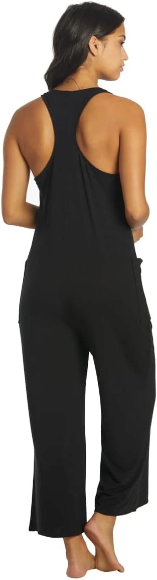 Hurley Damen Cropped Jumpsuit Lässige Hose S Marshmallow, S Marshmallow