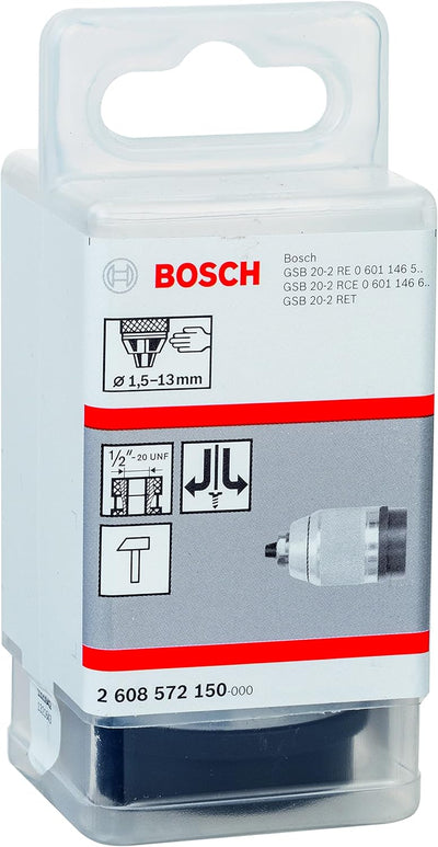 Bosch Accessories Bosch Professional Schnellspannbohrfutter verchromt (Zubehör für Schlagbohrmaschin