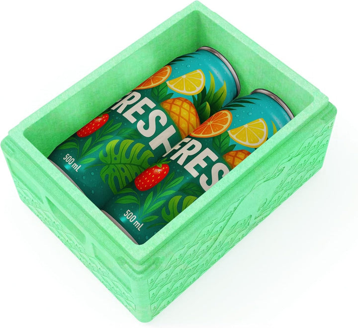 KÄNGABOX® Expert Mini – 21x16x11,5 cm, 1,5 Liter - unsere Kleinste (Lime), Lime