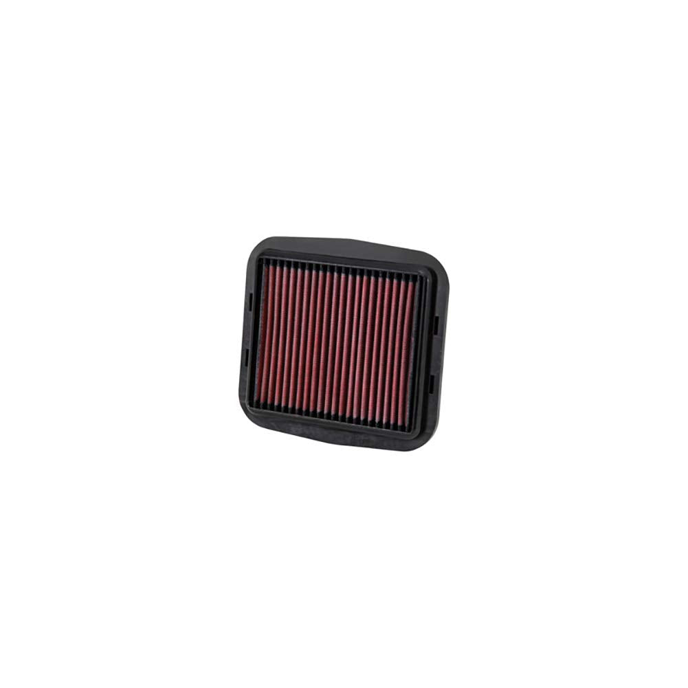 K&N DU-1112R Motorrad Rennen Spezielle Luftfilter, Rot