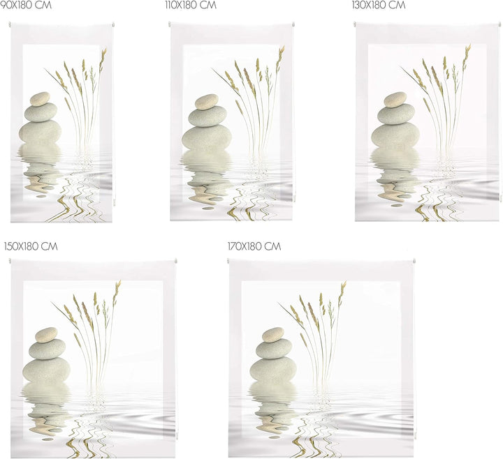 Blindecor Zen,W-Z-14991,90 x 180 cm 90 x 180 cm W-z-14991, 90 x 180 cm W-z-14991