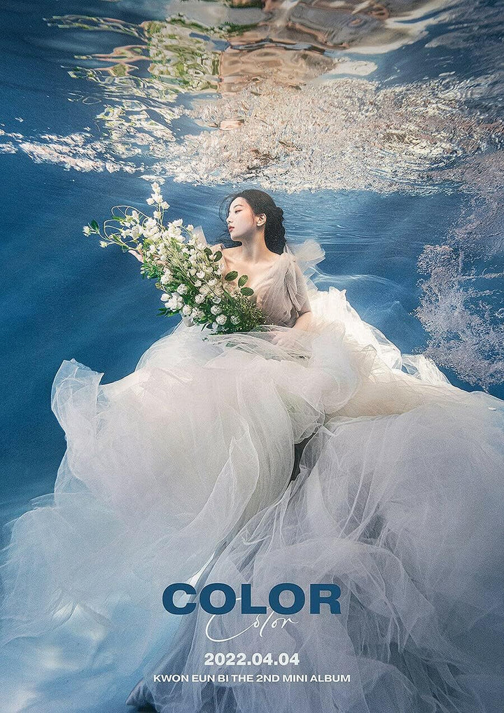 KWON EUNBI COLOR 2nd Mini Album ( A + B - SET. ) ( Incl. 2 CD+2 PRE-ORDER ITEM+2 Photo Book+2 Photo