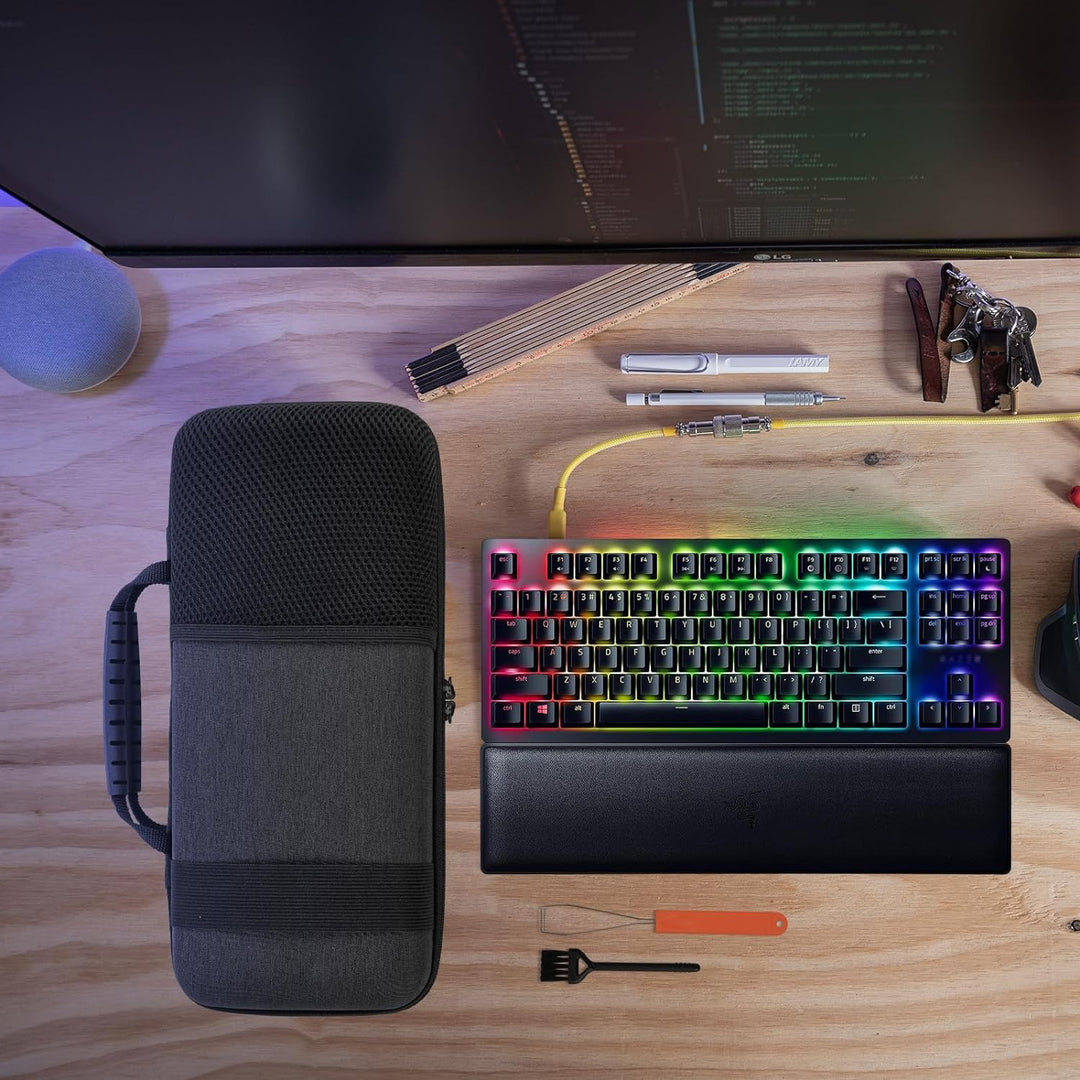Geekria Tenkeyless TKL-Tastaturhülle,mit Handballenauflage-Stütztasche für kompakte mechanische Gami