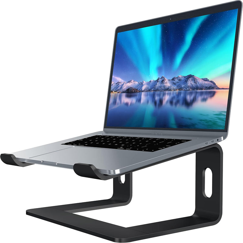 SOUNDANCE Laptop-Ständer, Aluminium-Computer-Erhöhung, ergonomischer Laptop-Ständer für den Schreibt