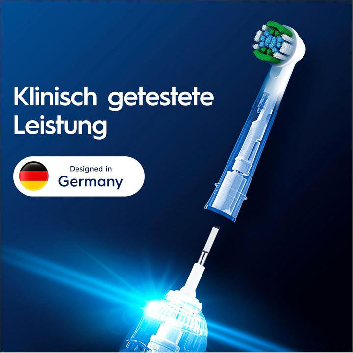 Oral-B Pro Precision Clean Aufsteckbürsten für elektrische Zahnbürste, 6 Stück, Zahnreinigung mit in