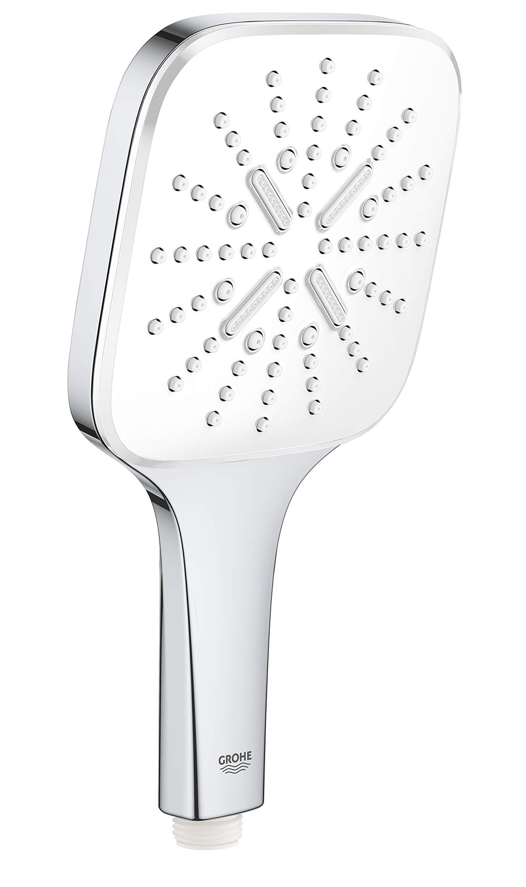 GROHE Rainshower 130 SmartActive Cube | Brause- & Duschsystem | Handbrause mit 3 Strahlarten | moon