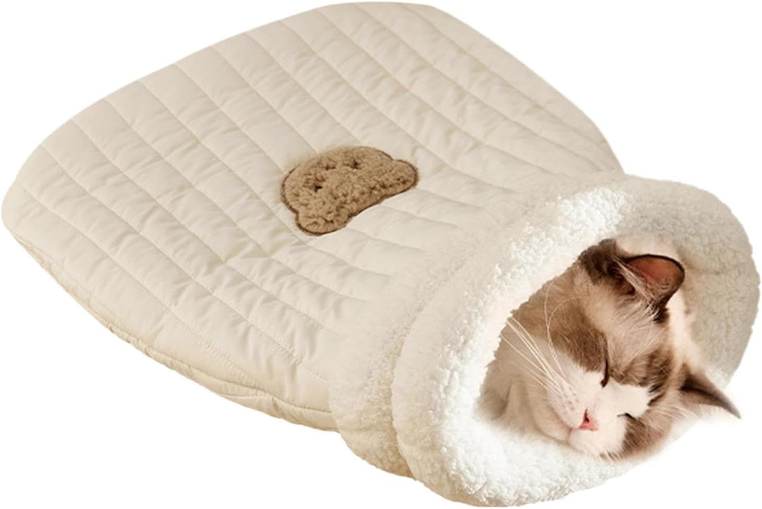 Cat Winter Sleeping Bag Warm Pet Bed, Schlafsack Für Katzen, Katzenschlafsack, Weiche Und Bequeme Ka
