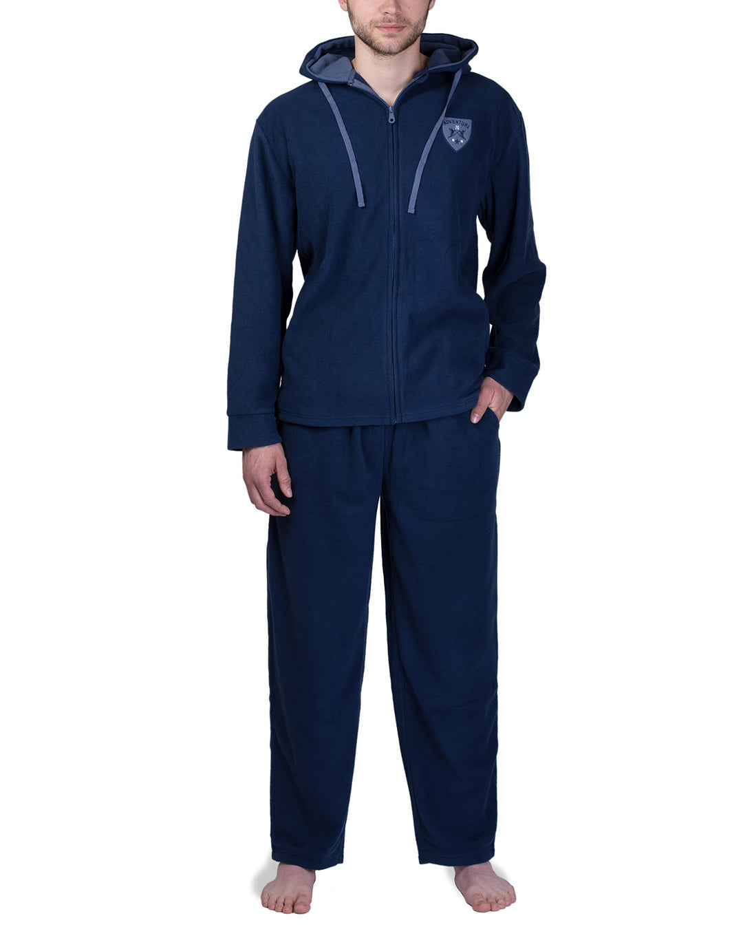 SLOUCHER Fleece-Anzug für Herren M Navy, M Navy