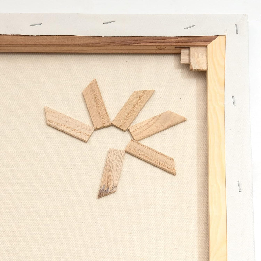 BK BILDERRAHMEN KOLMER 4 B.K. Plus LEINWÄNDE AUF KEILRAHMEN 100x100 cm | Premium Malgrund, malfertig